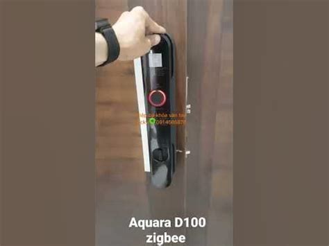 Aquara D100 Zigbee Automatic Smart Door Lock Youtube