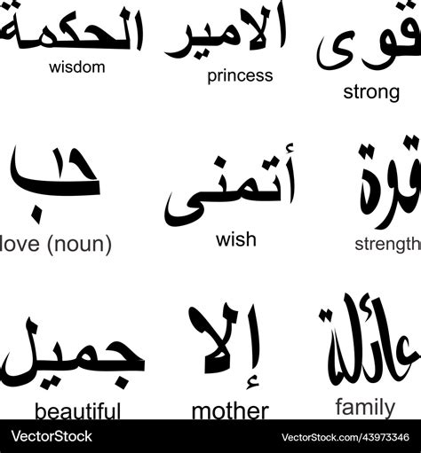 Arabic Symbols And Meanings Tattoos