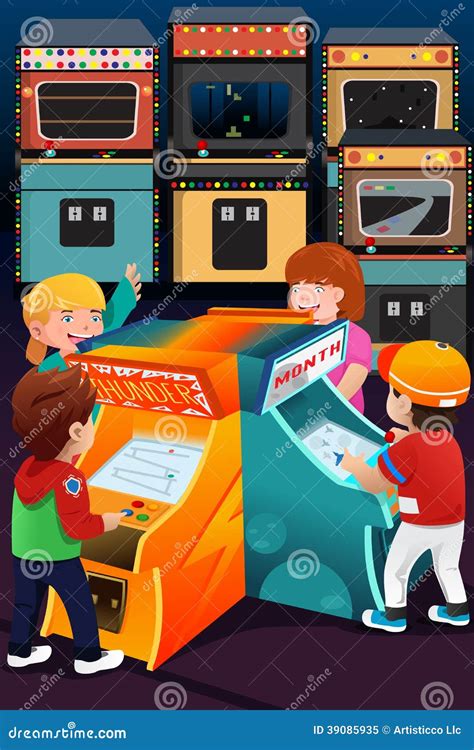 Arcade Coin Stock Illustrations 3 305 Arcade Coin Stock Illustrations Vectors Clipart Dreamstime