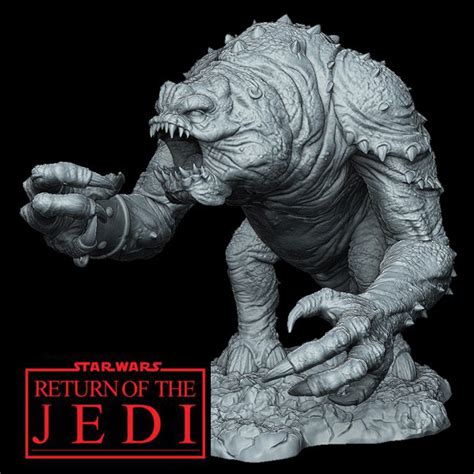 Archivo Stl Rancor Star Wars Modelo Imprimible En 3D Para Descargar Cults