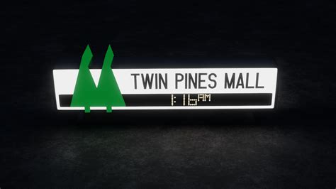 Archivo Stl Twin Pines Mall And Lone Pine Mall Dise O Para Descargar Y