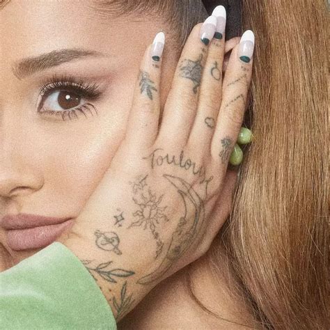 Ariana Grande Tattoo Designs and Meaning