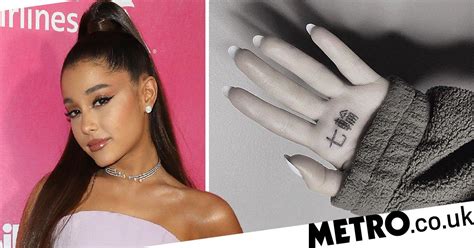 Ariana Grande Tattoos All 40 Of Ariana S Tattoos And Their Meanings