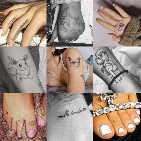 Ariana Grande Tattoos Ems Tattoos Cool Tattoos Tattoo Style I