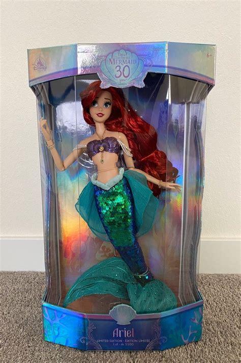 Ariel Limited Edition Doll On Mercari Mermaid Barbie Disney Princess