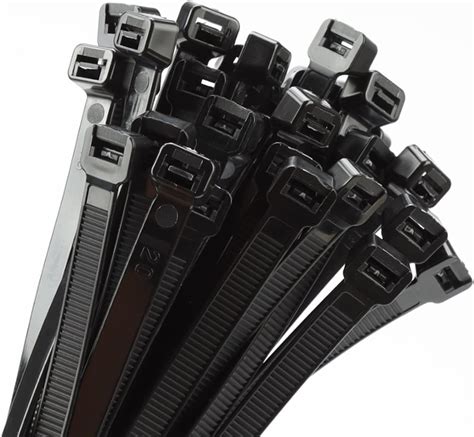 Armpow 26 Inch Black Zip Ties Heavy Duty 60 Pcs 200 Lbs Ultra