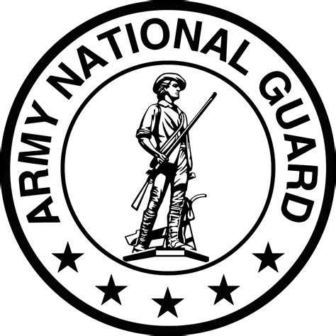 Army National Guard Circle Svg Png Jpg Etsy