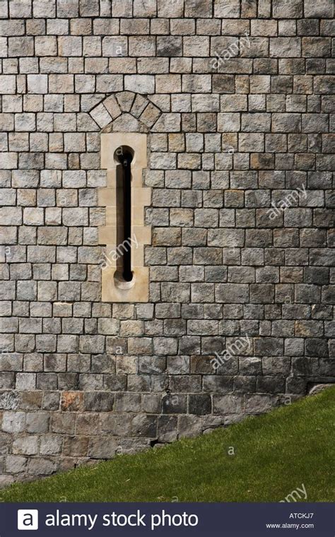 Arrow Slits In The Walls Of Windsor Castle Stock Photo Alamy In 2022