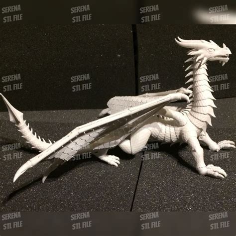 5 Steps to Assemble Articulated Dragon 3D PDF Model