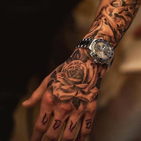 Artistry In Ink The Allure Of Good Hand Tattoos For Males