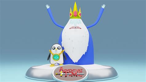 Artstation Ice King And Gunter Adventure Time Printable Model