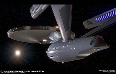 Artstation U S S Enterprise Ncc 1701 Refit Star Trek The Motion