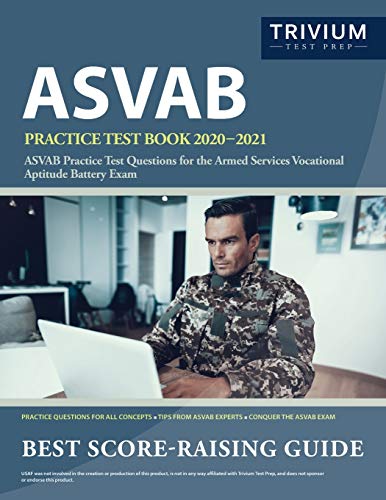 Asvab Practice Test Book 2020 2021 Asvab Practice Test Questions For