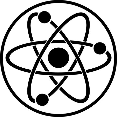 Atom Symbol Atomic Symbol Laptop Vinyl Decal Atom