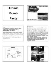 Atomic Bomb Facts Lesson Plan For 10Th 12Th Grade Lesson Planet