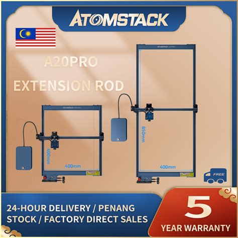 Atomstack A20 Pro Laser Engraver Engraving Area Extension Shaft