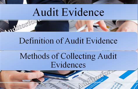 Audit Evidence Ways Of Collecting Audit Evidence Audit Evidence