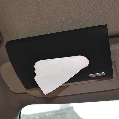 Autofurnish Premium Car Sun Visor Tissue Holder Box With Free Tissues