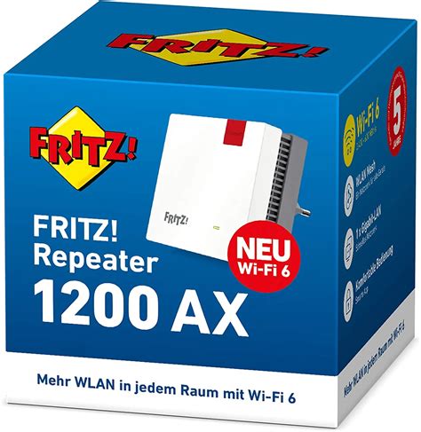 Avm Fritz R P Teur Wi Fi Fritz Repeater 1200 Ax Hifi International