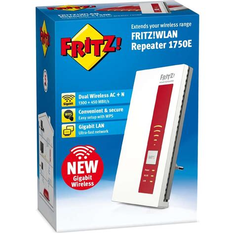 Avm Fritz Wlan Repeater 1750E Wifi Extender 1750 Mbp S Colore Bianco