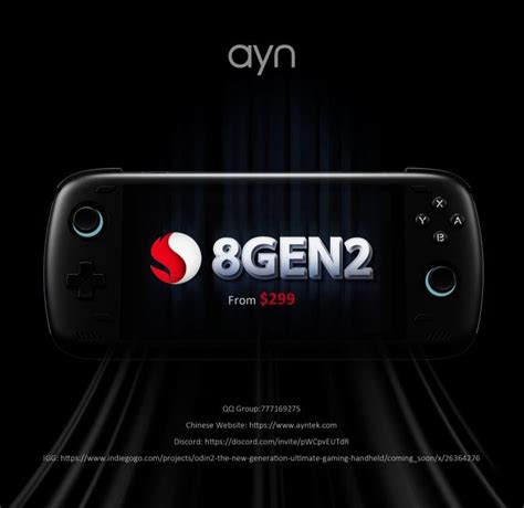 Ayn Odin 2 To Feature Snapdragon 8 Gen 2 Pricing Starts At 299