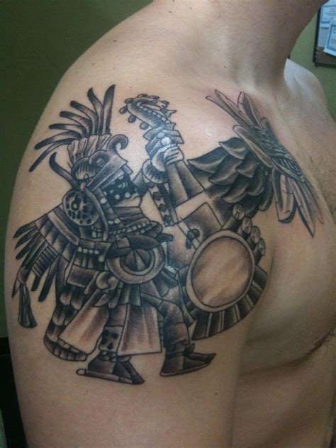 Aztec Huitzilopochtli Bloodline Tattoo By Eric Oklahoma City Ok