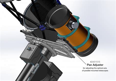 Baaderpan Adjuster For Adjusting The Optical Axis Of Parallel Mounted