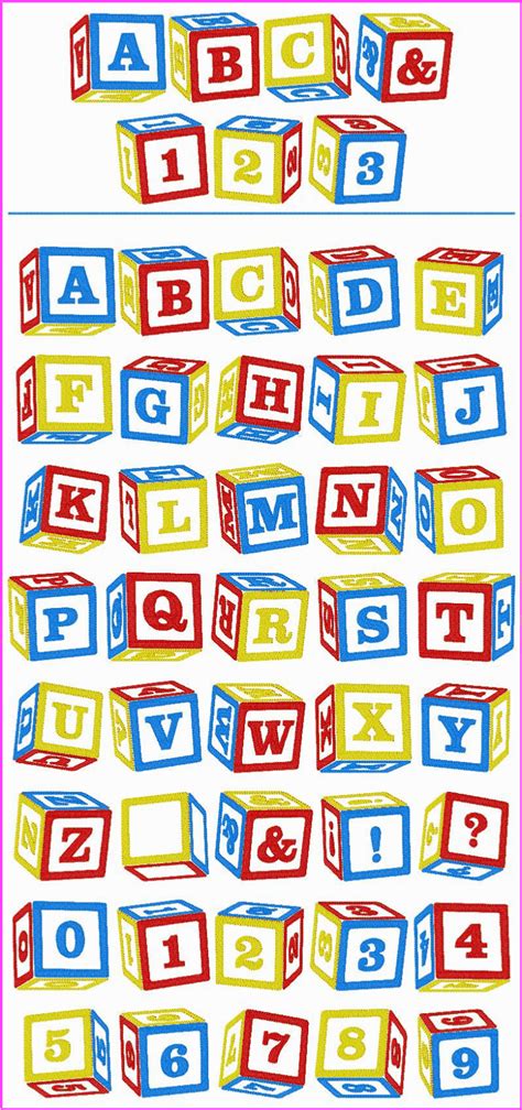 Baby Block Alphabet Letters Baby Blocks Block Lettering Lettering