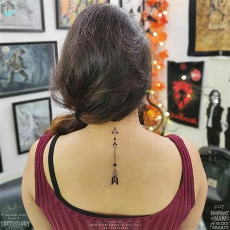 10 Unique Back Neck Tattoo Designs for Women