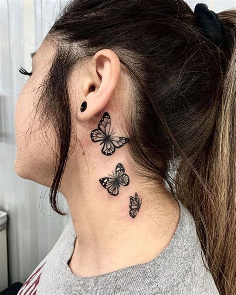 Back Neck Tattoos For Ladies