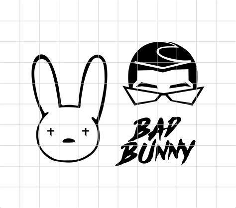 Bad Bunny Svg Bad Bunny Logo Svg Bad Bunny Vector Files Etsy