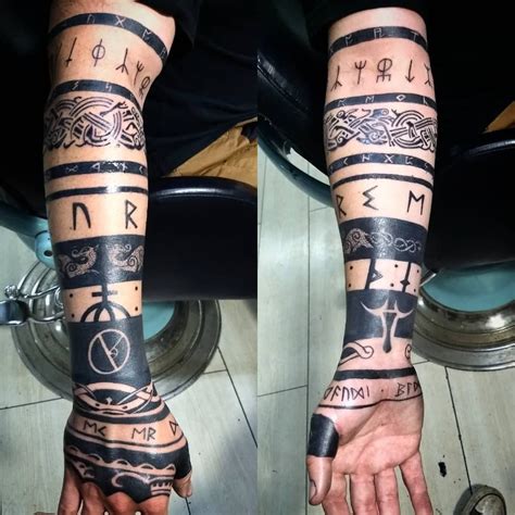 Baldur God Of War Arm Tattoos