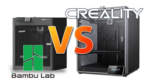 Bambu Lab Vs Creality K1 3D Printers Which Is Best