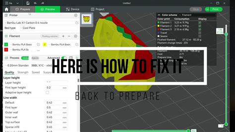Bambu Studio Fix Painted Models Youtube