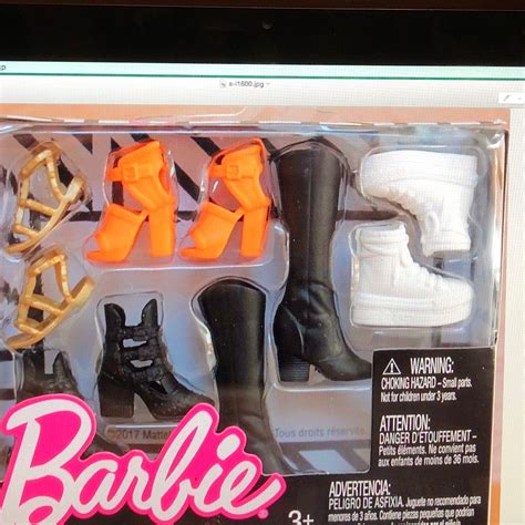 Barbie Fashion Accessory Shoe Pack On Mercari Barbie Toys Barbie