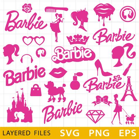 Barbie Logo Svg Bundle