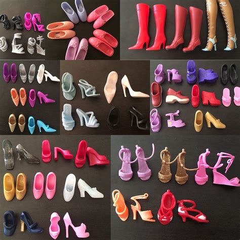 Barbie Shoe Collection Barbie Barbie Accessories Barbie Shoes