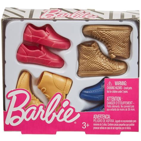 Barbie Shoe Pack With 4 Pairs For Ken Doll Walmart Com Walmart Com