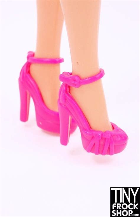 Barbie Strappy Wrapped Platform Heel Barbie Shoes Doll Shoes