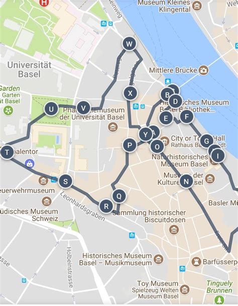 Basel Old Town Sightseeing Walking Tour Map And Other Great Ways To