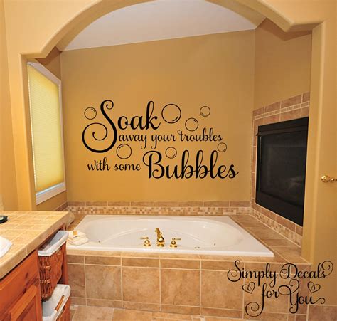 7 Bathroom Wall Decal Ideas