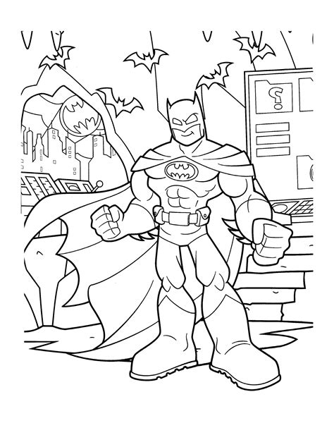 Batman Coloring Pages For Kids Adults Batman Coloring Pages