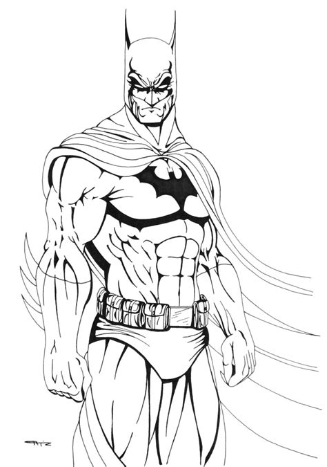 Batman Coloring Pages Printable For Free Download