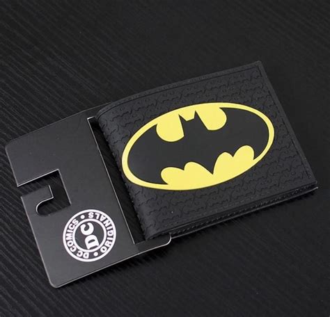 Batman Wallet The Fantastic Fox Shop Card Holder Purse Black