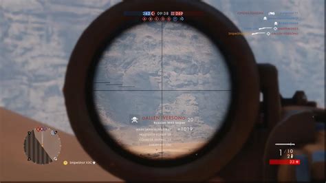 Battlefield 1 849 Meter Headshot Longest Sniper Kill Shot World