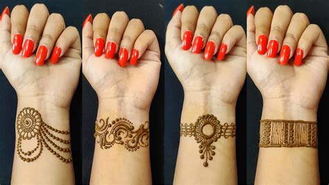 Beautiful Wrist Mehndi Designs Easy 2020 Tattoo Mehndi Designs