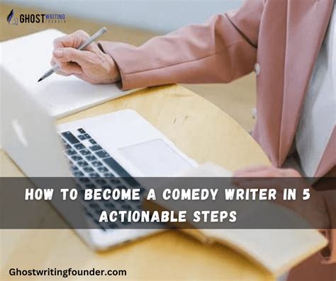 Become A Comedy Writer Step By Step Career Guide