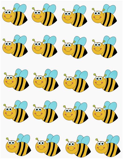 Free Bee Printables for Kids and Educators