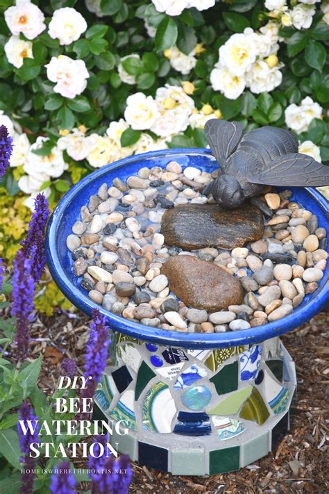 Bee Watering Station Ideas for Your Garden