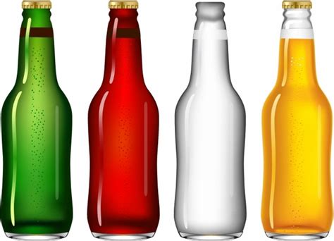 Beer Bottles Vectors Graphic Art Designs In Editable Ai Eps Svg